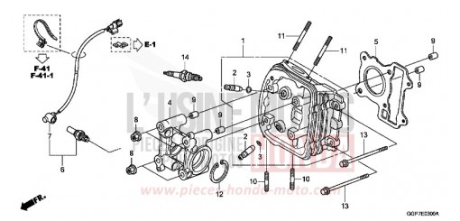 CYLINDER HEAD NSC50T2E de 2014